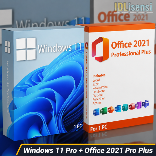 Windows 11 Pro dan Office 2021 Pro Plus – Original Retail Windows 11 Pro dan Office 2021 Pro Plus – Original Retail